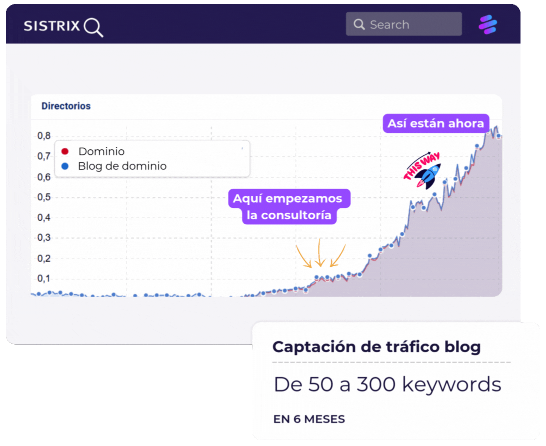 consultoría seo gráfica proyecto seobide